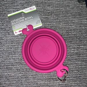 Collapsible silicone bowl